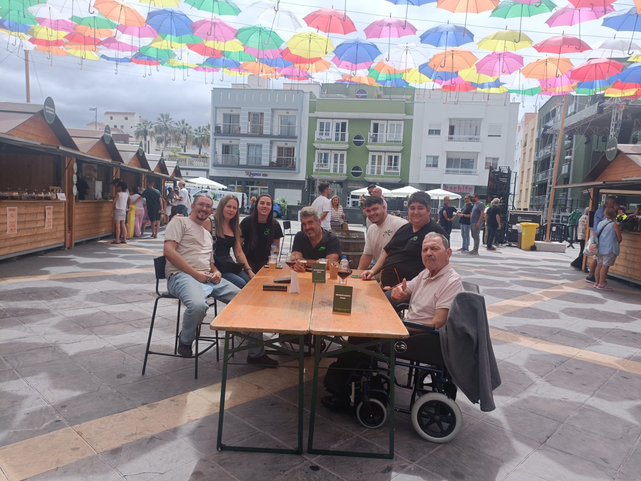 ADFILPA promueve la participación y el ocio inclusivo en la Feria Gastronómica ‘Saborea La Palma’