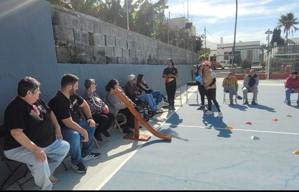 Los miércoles de ADFILPA se consolidan con la práctica regular de la Boccia junto a Atletas Sin Fronteras