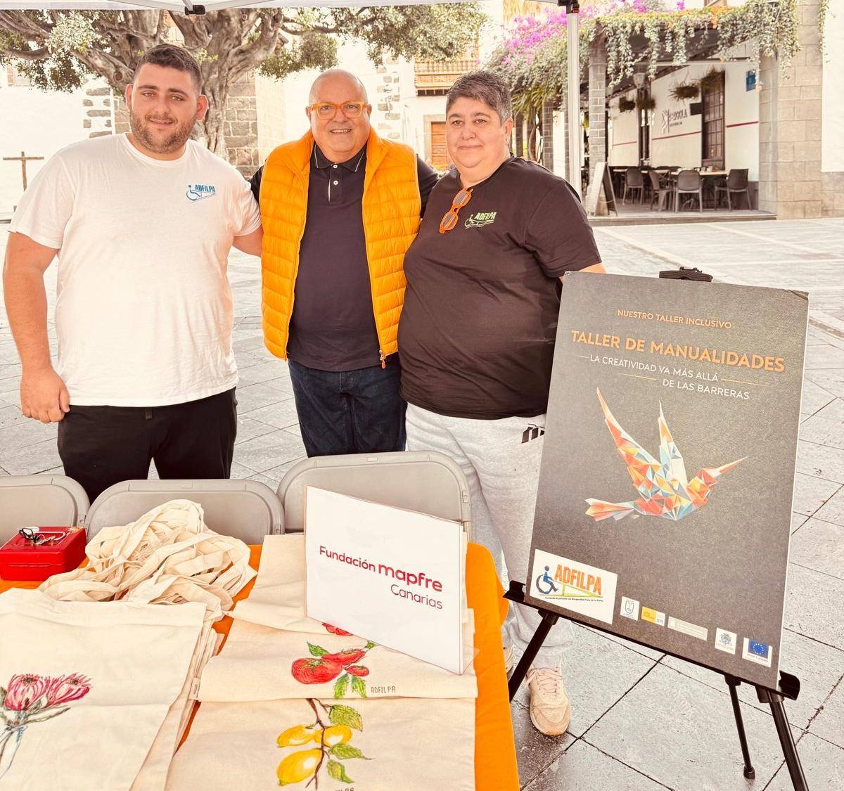 ADFILPA potencia su campaña de sensibilización con un gran despliegue informativo en Los Llanos de Aridane
